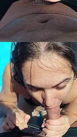 An Ordinary Summer Day by the Pool with My Boyfriend