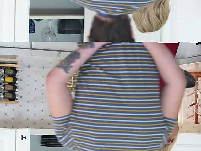 Stepsons big dick over favorite dildo