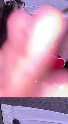 Close up BJ cumshot