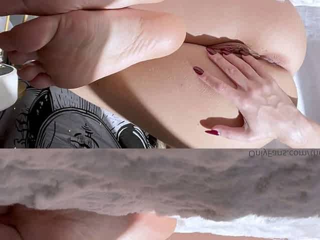 Linsey Dawn solo foot fetish
