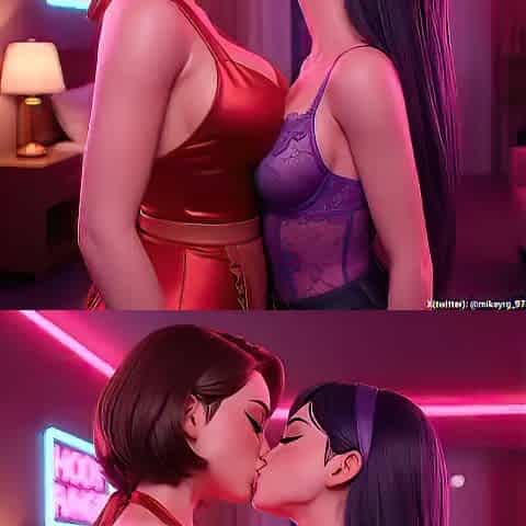 Lesbo toon dthe incredibles pixar disney