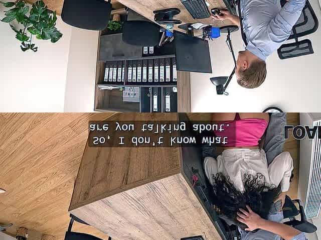 LOAN4K. Mrs. Boss caught her clerk having sex
