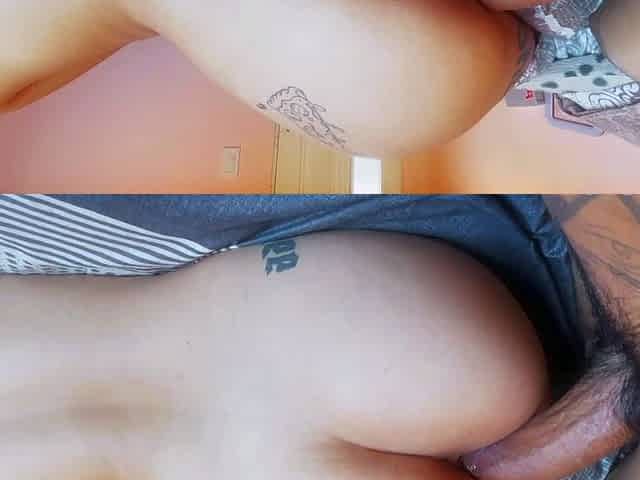 College Amateur Shoving Dick up Ass