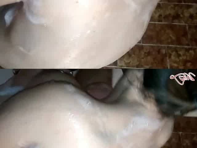 Preggy Teen Shower Time