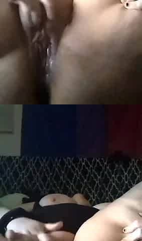 Home alone close up cunt discharged and sounds