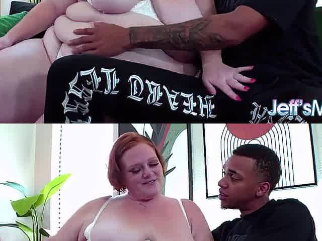 SSBBW Julie Ginger Groans in Rapture Whilst a BBC Destroys Her Snatch