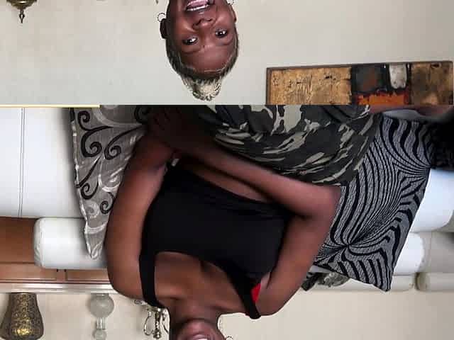 Thick Ebony MILF did work on her casting