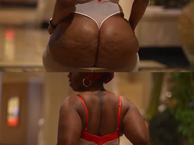 Black horny BBW amateur sex video