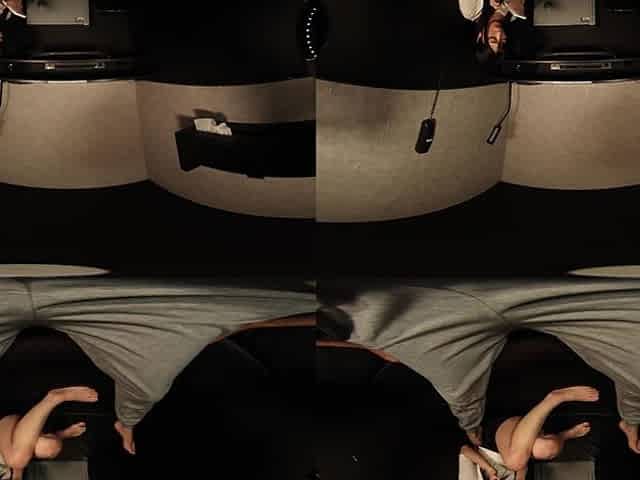 Passionate Net-Cafe: Lifting Up her Clothes; Cute Japanese Girl Fucked POV