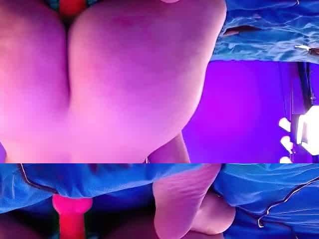 Redhead camgirl in argyle sucks toys her ass