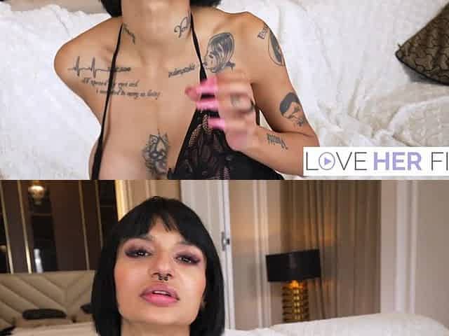 Alt Baddie Sakura Hell Gets Caught Masturbating