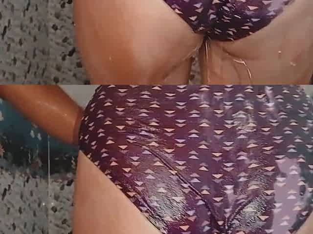 My New Bra and Panties, Bathing Priya Bhabhi Does Nude Show