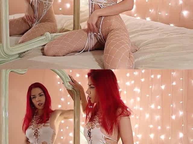 I tease u in front of the mirror