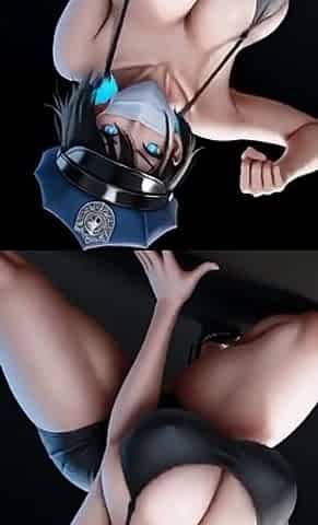 Just a Police Officer Bounce Ass, Ai Animation