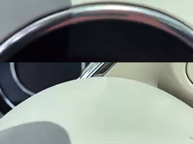 Blonde schoolegirl babe with small boobs does blowjob in pov