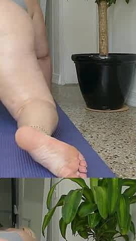 MILF Does Yoga and Finishes with a Deep Pussy Stretch