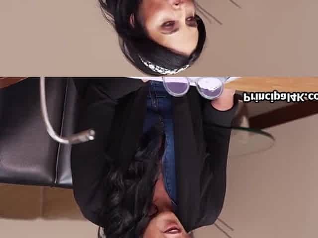Mature Teacher Gags On Bosses Big Penis At The Office