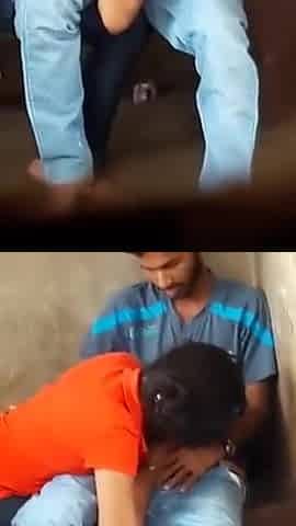 Horny Tamil Lovers Secretly Recorded While Fucking In Public Bus Stand