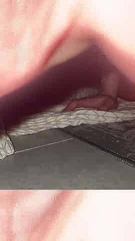 That babe impales herself on my large penis