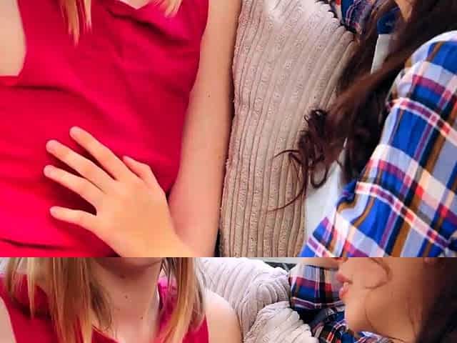 Lustful Lingerie Threesome: Passionate Face Sitting,