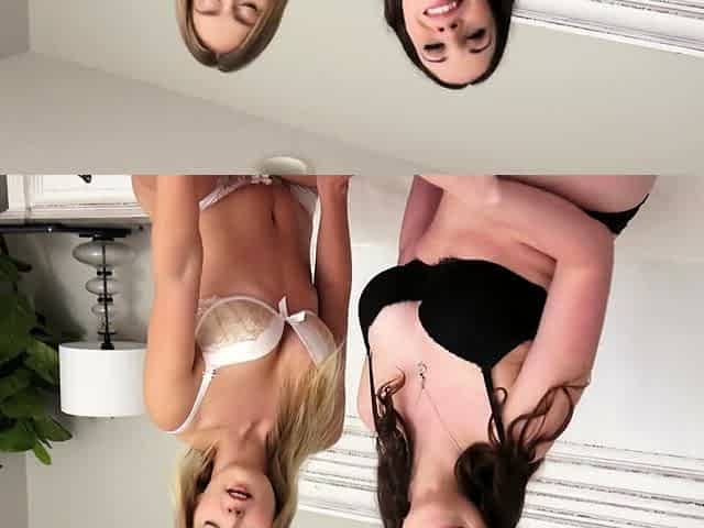 Threesome with your best friends hot lesbian moms - Amiee