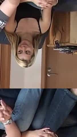 Sweet Melanie First BBC & Threesome While Her Boyfriend Is Watching