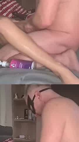 Amateur Couple with Sexy MILF Really Enjoying a Hardcore Sex