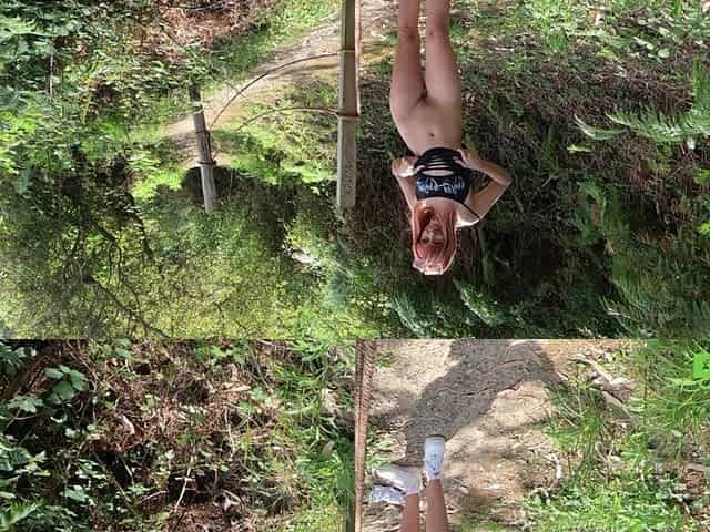 Caught During Risky Masturbation in Nature