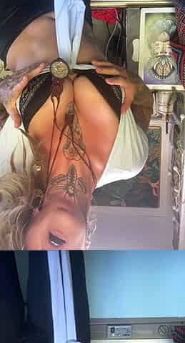 Amateur blondie solo anal masturbation