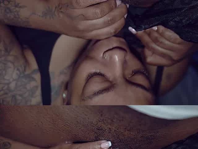 That babe likes cum in her throat