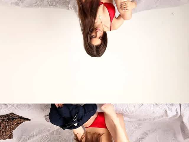POV Creampie of 99lbs Skinny Hungarian Brunette In Bodysuit