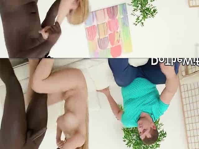 Hot Blonde Housewife Natasha Teen 18+ Treats Herself To A Bbc