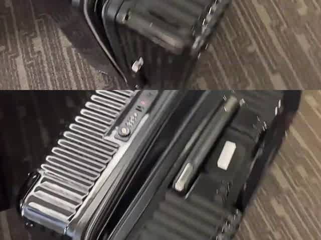 Sneaky little Floozy hiding in my suitcase ends up full of Cum