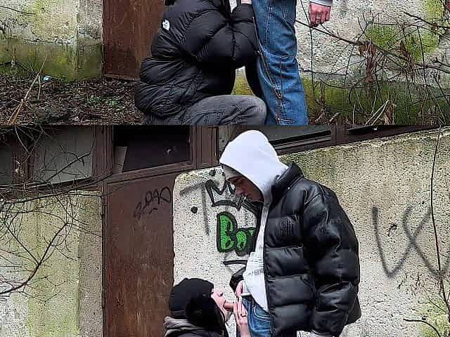 REAL - Caught Banging in Public
