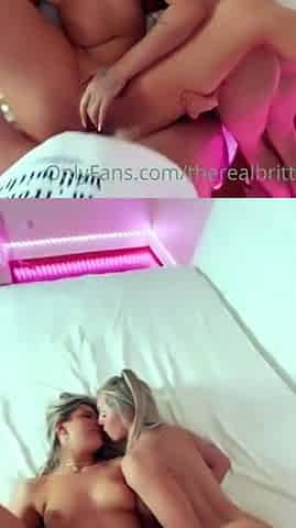 Therealbrittfit Threesome With Erica Ray