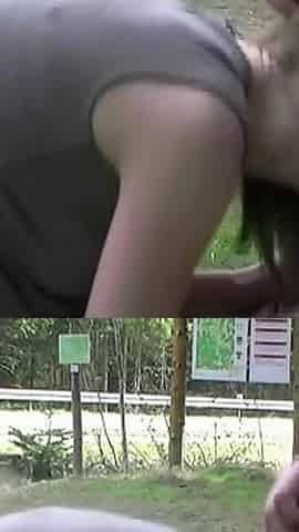Outdoor Blowjob