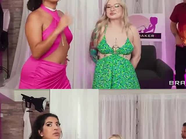 Prurient Abigaiil And Jasmines Big Tits