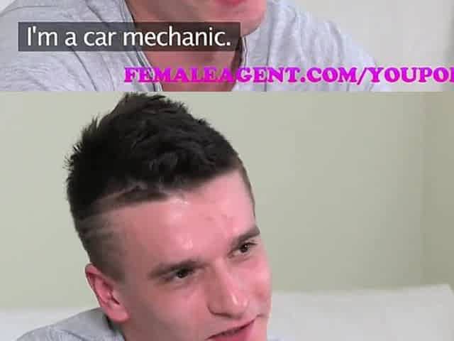 FemaleAgent Selfish dude upsets agent with surprise creampie