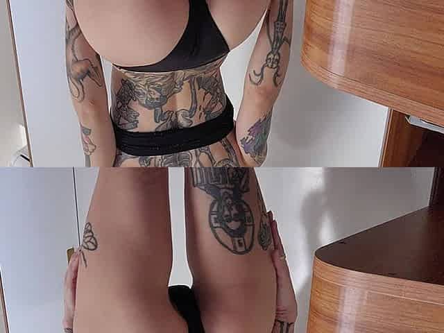 Tease Ass of the Tattoo Queen