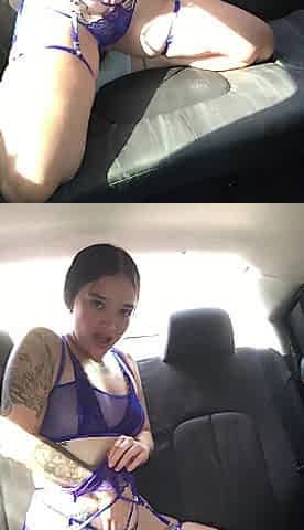 Sexy beauty masturbates and fingers her cunt