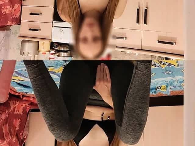 Blonde MILF Destroyed by a Huge Dildo on Webcam