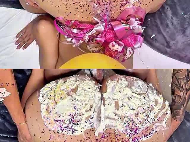 Come celebrate my birthday - Cake Butt - Savannah Watson