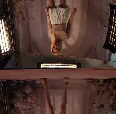 BTS Pink Top N White Petticoat Photoshoot Full Vid