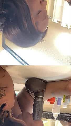I need a large cock in my throat to suck on