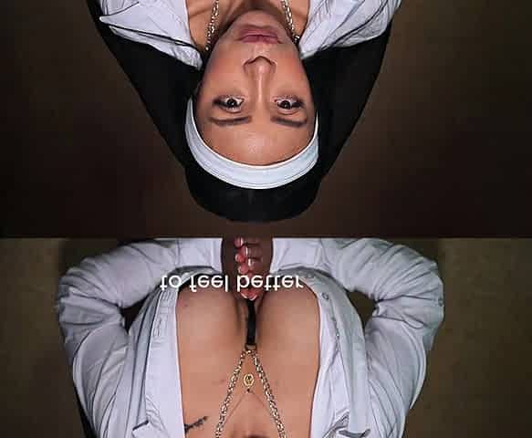 Priest fucks the wet pussy and dirty mouth of a young