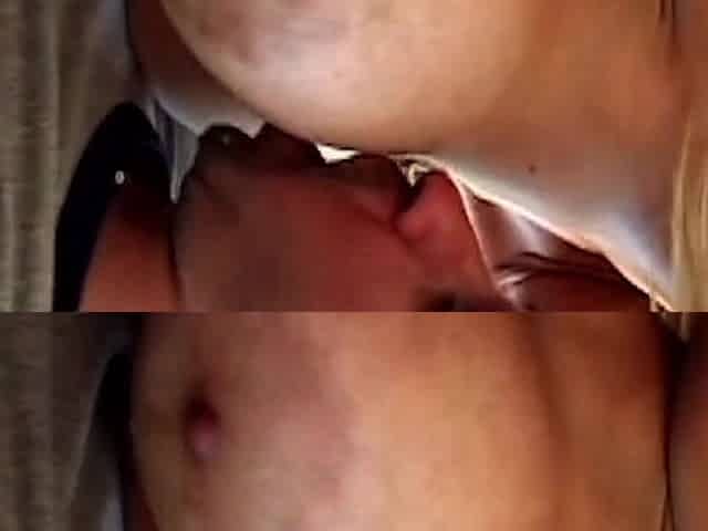 Blond Bimbo with huge boobs vintage porn