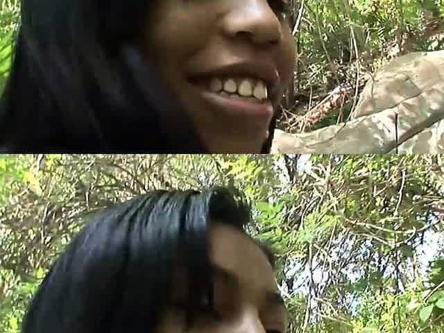 Hot girl with dark hued puffies gets penetrated by white