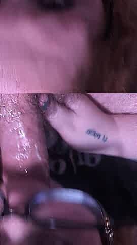Made dad cum with my throat