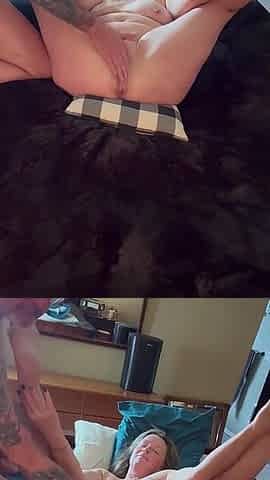 Bonemaiden Almost Takes Stepdaddys Full Fist, Rubs Pussy Juice on Her Face, Big Orgasms