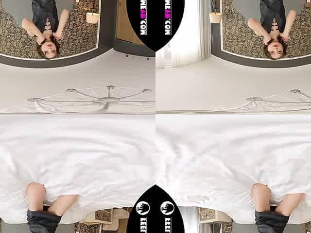 Xenia Super Skinny Masturbates Only With Fingers 180VR 3D - FeelMeVR